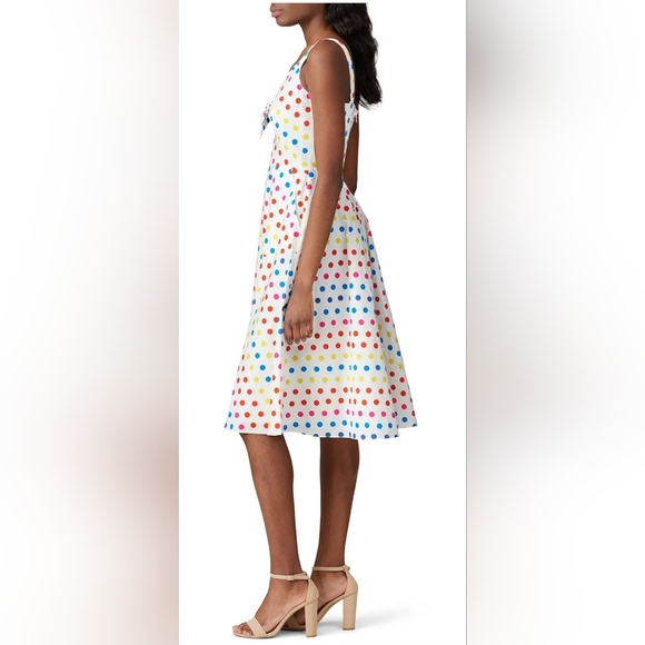 Dipping Dot Coco, Color Me Courtney Polka Dots, Sleeveless Dress Sz 6 - Picture 2 of 12